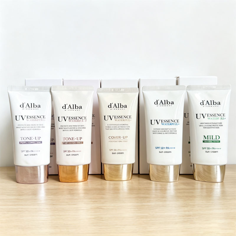 D'Alba UV Essence Waterfull Su - Luxury Skincare Brands recensione e prezzo